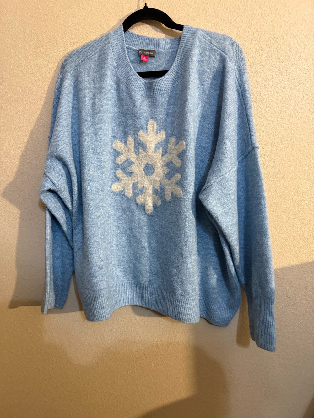 Vince Camuto holiday sweater Size XL cozy & warm